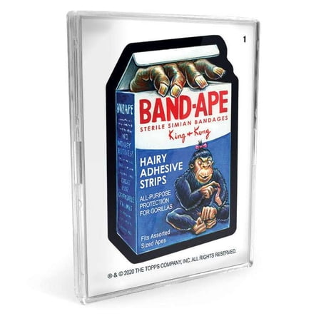 Wacky Packages Weekly Series June Week 1 Trading Card Sticker Set (7 Stickers (5 Base PLUS 2 Chase Stickers!))