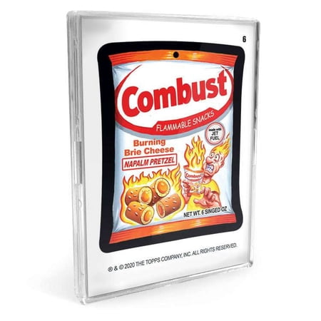 Wacky Packages Weekly Series June Week 2 Trading Card Sticker Set (7 Stickers (5 Base PLUS 2 Chase Stickers!))
