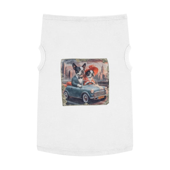 Wacky Pet Tank Top Boston Terrier
