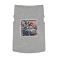 thumbnail image 1 of Wacky Pet Tank Top Boston Terriers Driving Dog Shirt, 1 of 11