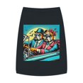 thumbnail image 1 of Wacky Pet Tank Top Bulldog sunset driving t shirt, 1 of 11