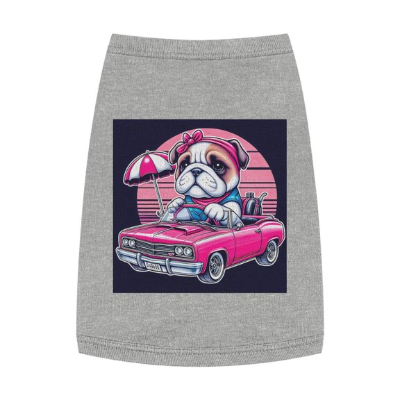 Wacky Pet Tank Top Bulldog
