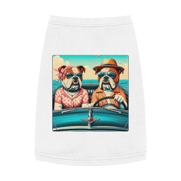 Wacky Pet Tank Top Bulldog