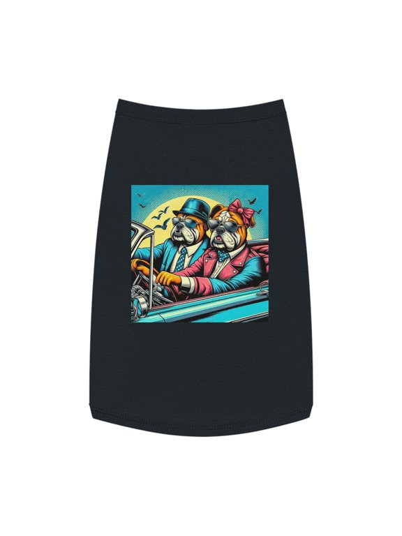 Wacky Pet Tank Top Bulldog