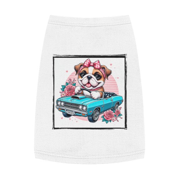 Wacky Pet Tank Top Bulldog