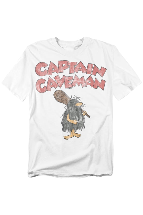 T-Shirt Captain Caveman 2 Unisex Graphic Tee for Men & Women