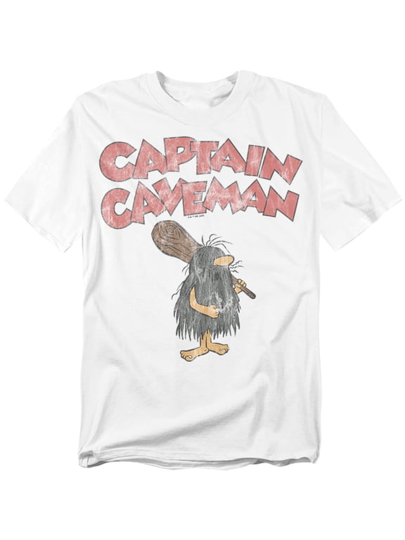 T-Shirt Captain Caveman 2 Unisex Graphic Tee for Men & Women