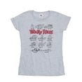 thumbnail image 1 of Wacky Races Womens Car Lineup Cotton T-Shirt, 1 of 2