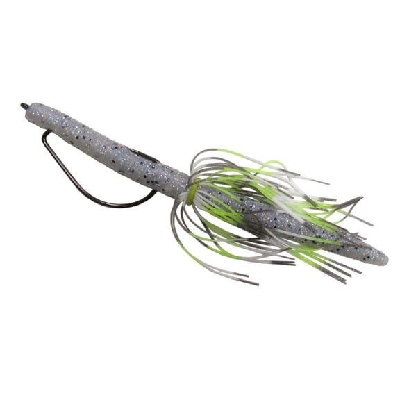 Wacky Skirts 10 Pack 5 inch Skirts for Texas, Neko, Wacky Rigged Senko Worms for Bass Chartreuse Shad