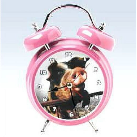 Wacky Wakers Pig Bedside Tabletop Alarm Sound Clock