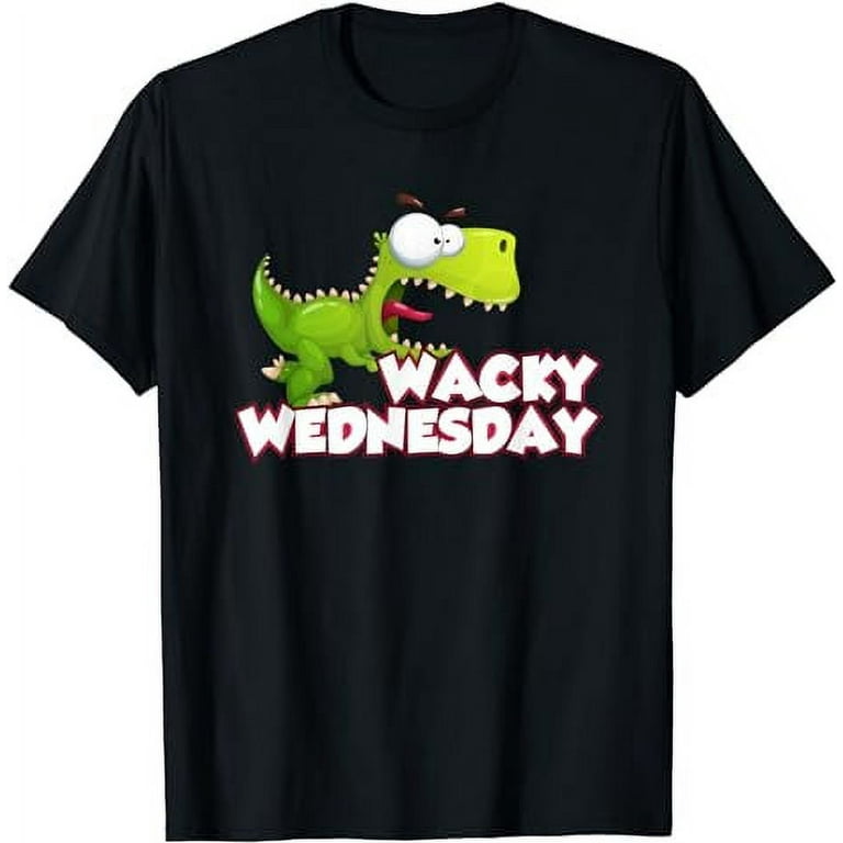 Wacky Wednesday Outfit | Wacky Wednesday Shirt For Kids Dino Wacky Wednesday Outfit | Wacky Wednesday Shirt For Kids Dino