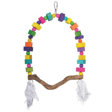 Wacky Wood Bird Swing