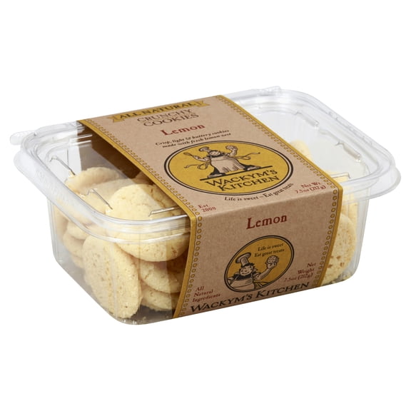 Wackym's Kitchen Lemon Cookies 7.5 oz (Pack of 12)