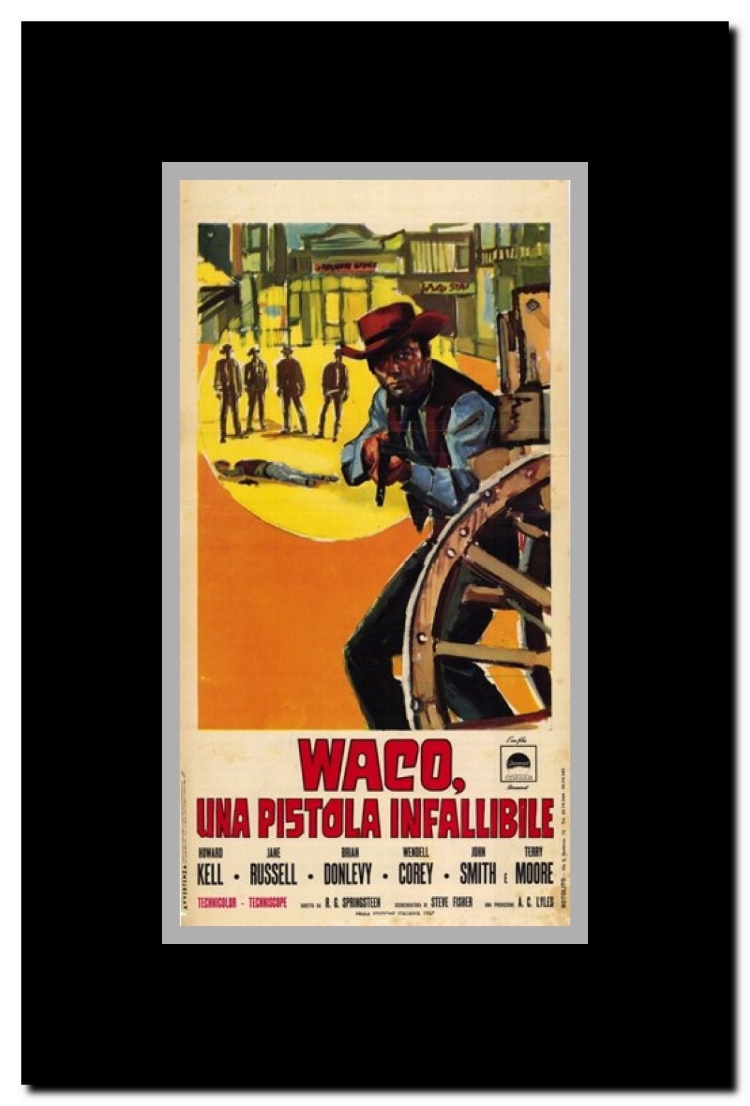 Waco Framed Movie Poster
