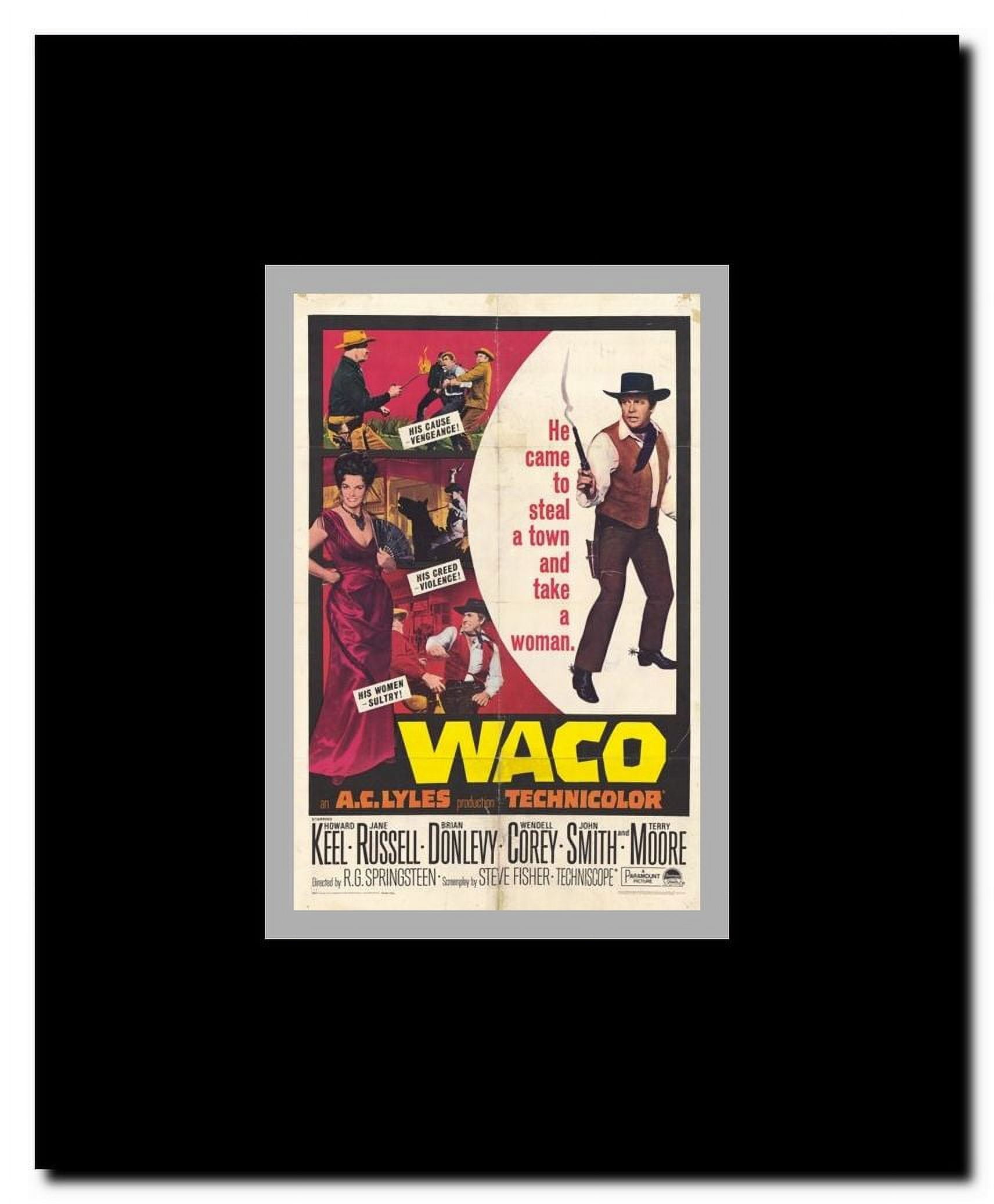 Waco Framed Movie Poster