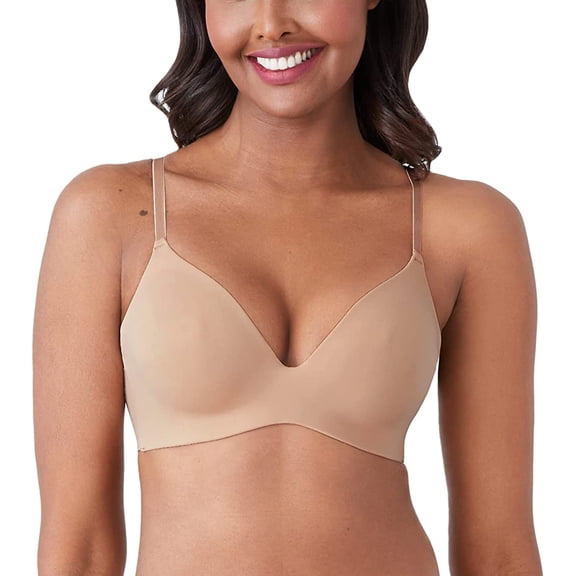 Wacoal Final Effect Contour Plunge Underwire Bra (853337),34DD,Roebuck