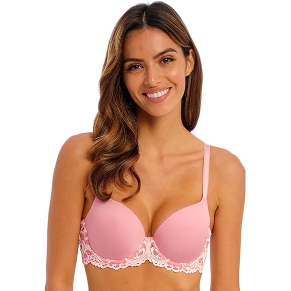 Wacoal Instant Icon Women's Contour Lace Bra, Pink