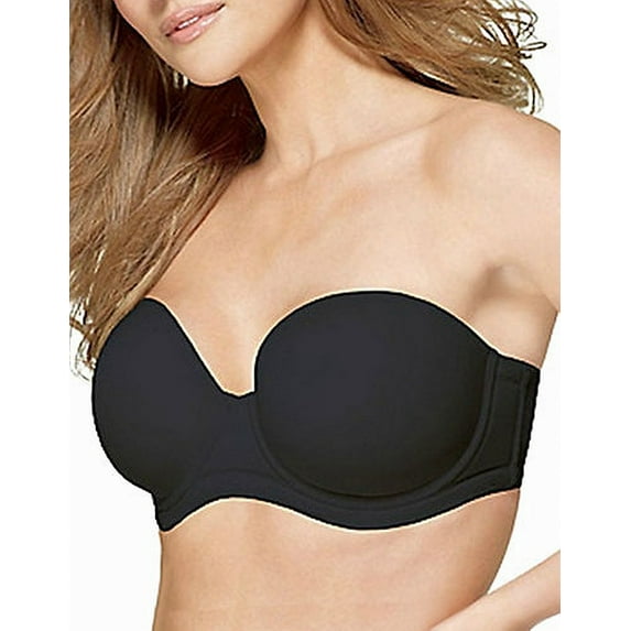 Wacoal NEW Black Womens Size 40 C Back-Closure Strapless Multi-way Bras