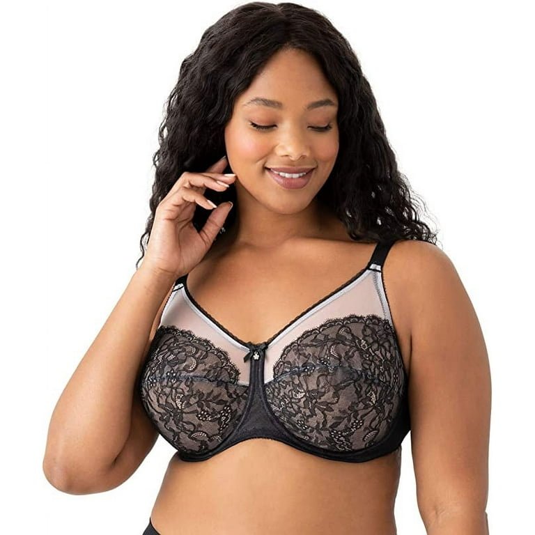 Wacoal Bra Full Busted Underwire - Basic Beauty, Black, 36G - Import It All