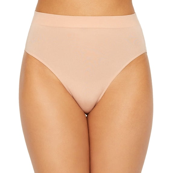 Wacoal Women's B-Smooth High-Cut Panty, Rose Dust, Small