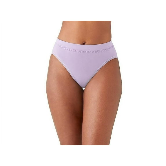 Wacoal Women's B-Smooth Pretty Hi-Cut Brief Panty Small Orchid 871374