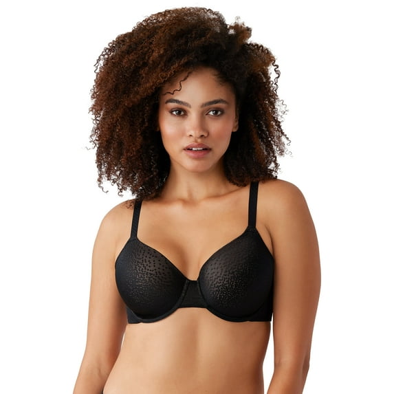 Wacoal Women's Back Appeal T-Shirt Bra, Black 34DD