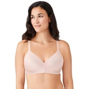 Wacoal Women's Back Appeal Lightly Padded Full Coverage Wire Free T-Shirt Bra, 856303, Rose Dust, 38DD