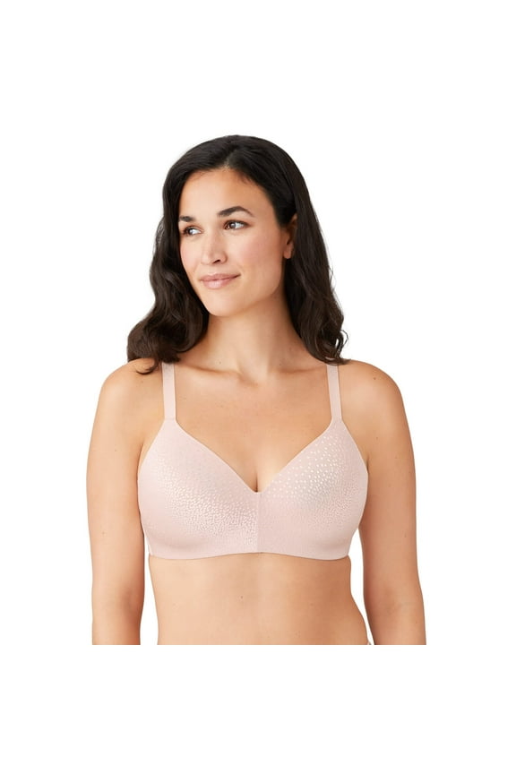 Women's Back Appeal Lightly Padded Full Coverage Wire Free T-Shirt Bra, 856303, Rose Dust, 38DD
