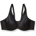 thumbnail image 1 of Wacoal Women's Basic Beauty Contour T-Shirt Bra Style 853192 Black 46DD, 1 of 5