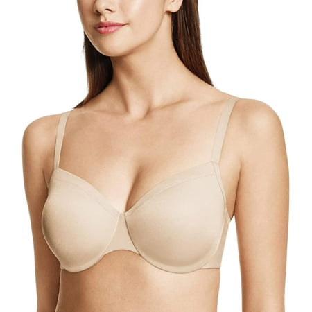 Wacoal Women's Classic Reinvention Full Figure Underwire Bra 34C Sand