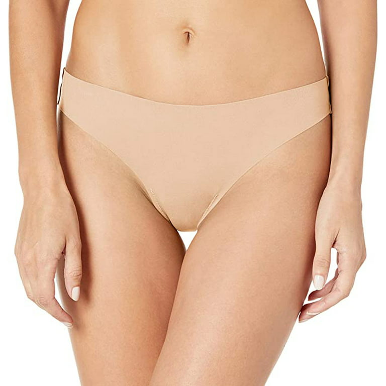 Wacoal Women's Flawless Comfort Thong Panty, Brush, 2X-Large 