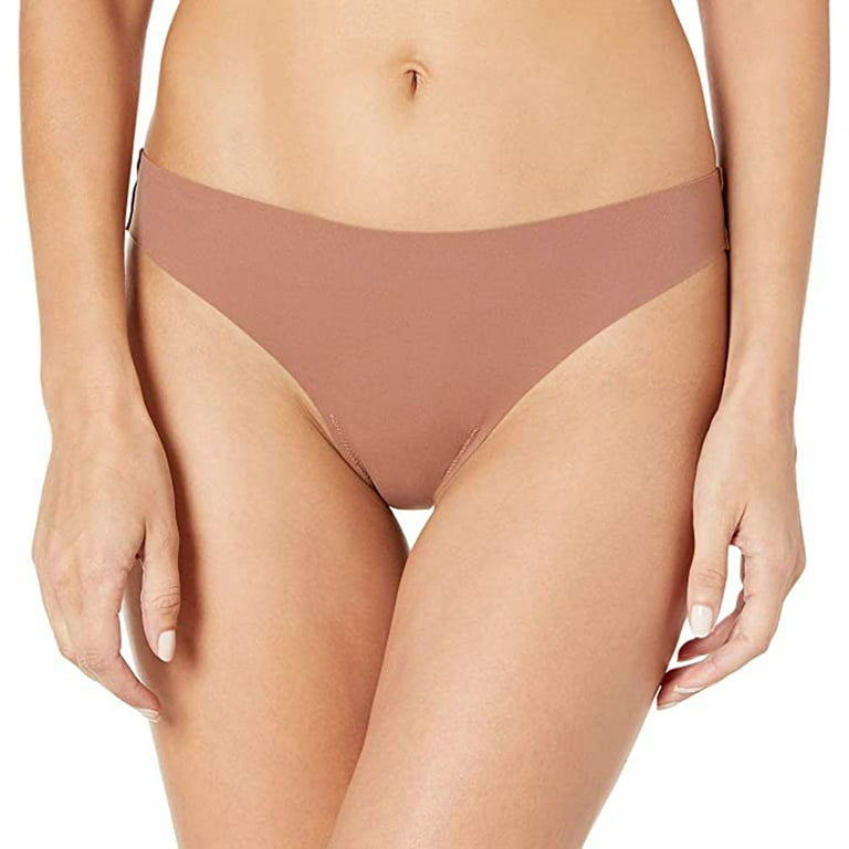 Wacoal Women's Flawless Comfort Thong Panty, Clove, 2X-Large 
