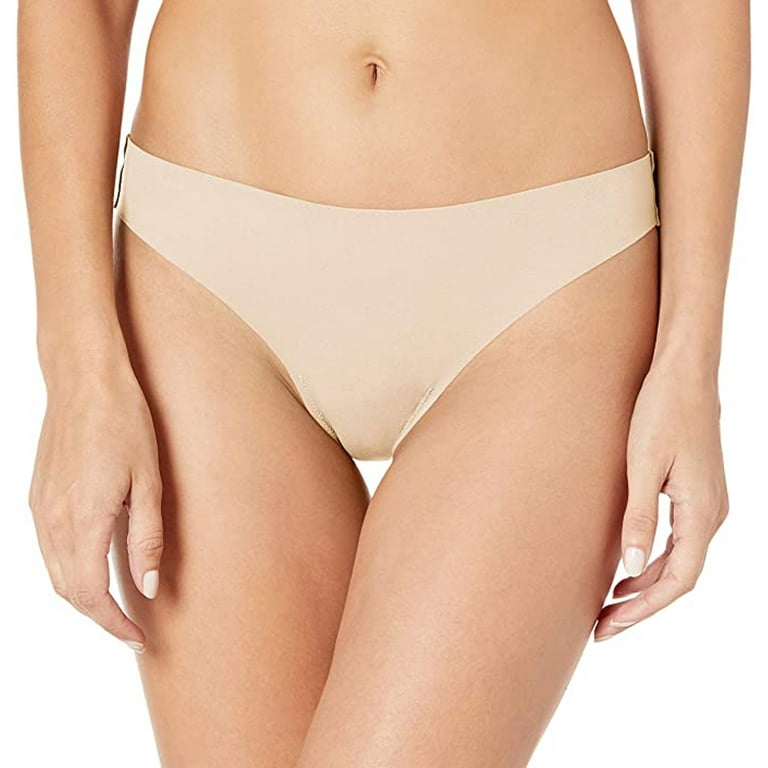 Wacoal Women's Flawless Comfort Thong Panty, Sand, 2X-Large