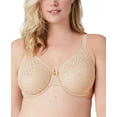 thumbnail image 1 of Wacoal Women s Halo Lace Underwire Bra 34D Natural Nude, 1 of 4