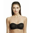 thumbnail image 1 of Wacoal Women's Halo Strapless Bra Style 854205 Black 40D, 1 of 2