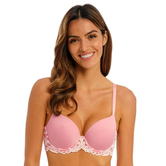 Wacoal Women's Instant Icon Contour Bra, B/Crystal Pink, 36D
