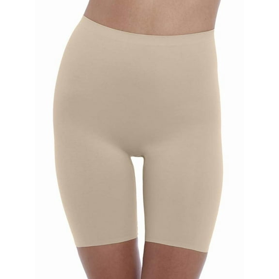 Wacoal Women's Plus Size Beyond Naked Cotton Thigh Shaper, Sand, Small