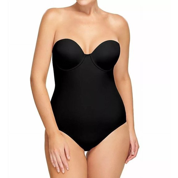 Wacoal Women's Red Carpet Medium Control Strapless Shaping Bodysuit, US 38C