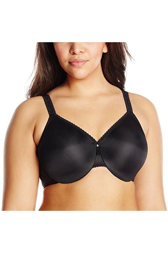 Women's Simple Shaping Minimizer Bra,Black,36DD