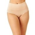 thumbnail image 1 of Wacoal Women's Simply Smoothing Shaping Brief Panty, Sand, Medium, 1 of 2