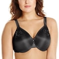 thumbnail image 1 of Wacoal Women's Slimline Seamless Minimizer Bra, Black, 40C, 1 of 2