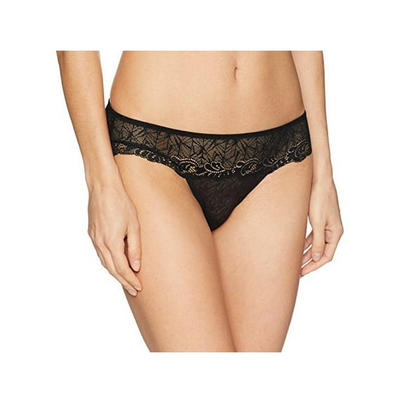 Wacoal Women's Vivid Encounter Bikini Panty, Black, Medium