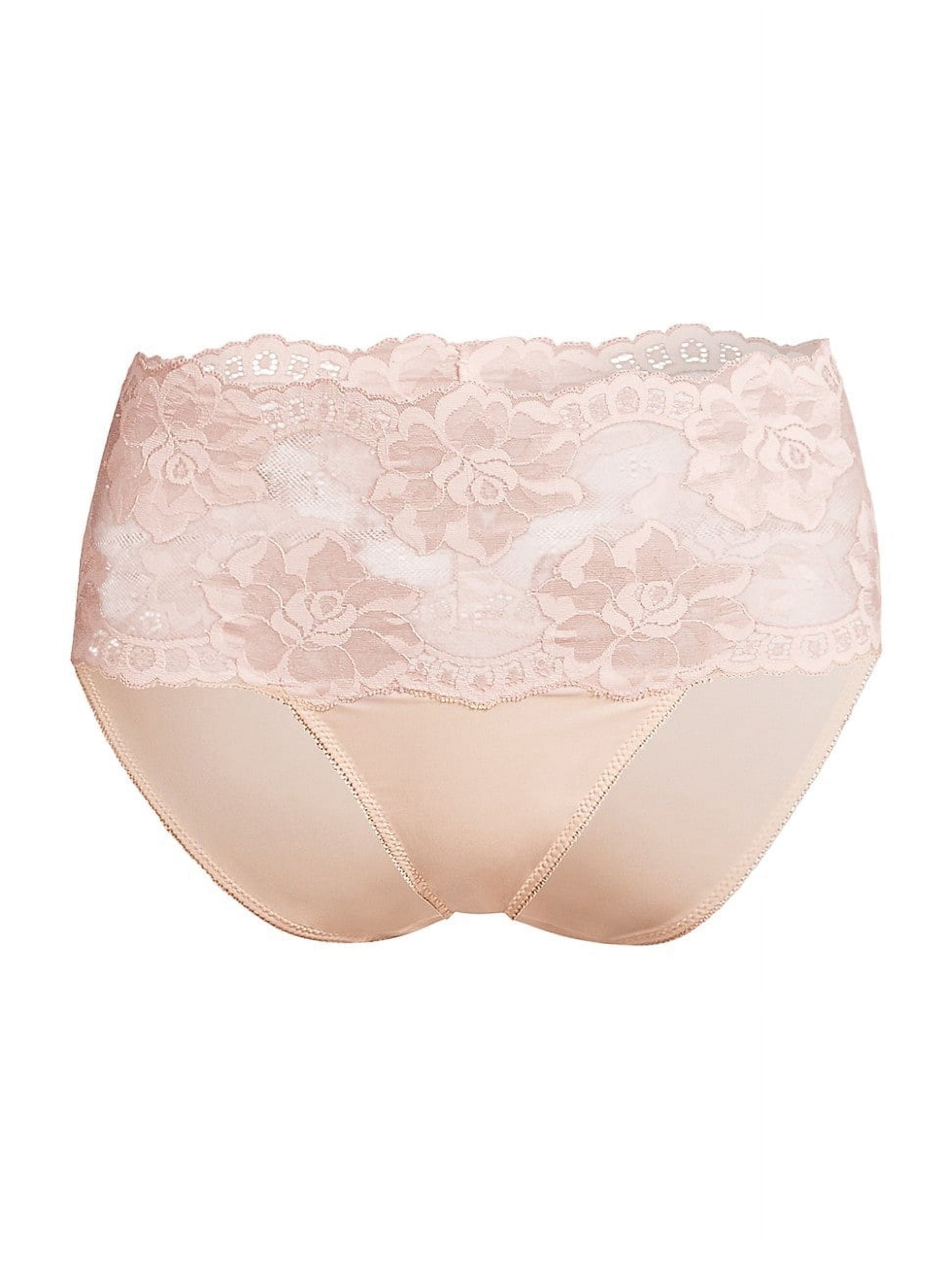 Wacoal Womens Light Lacy Hi-Cut Br Rose Dust M