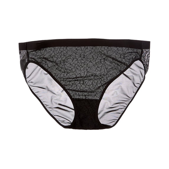 Wacoal womens All Edge Hi-Cut Brief, L, Black