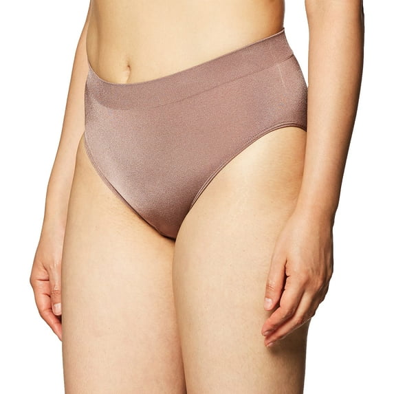 Wacoal womens B-smooth High-cut Panty Briefs, Deep Taupe, Small US