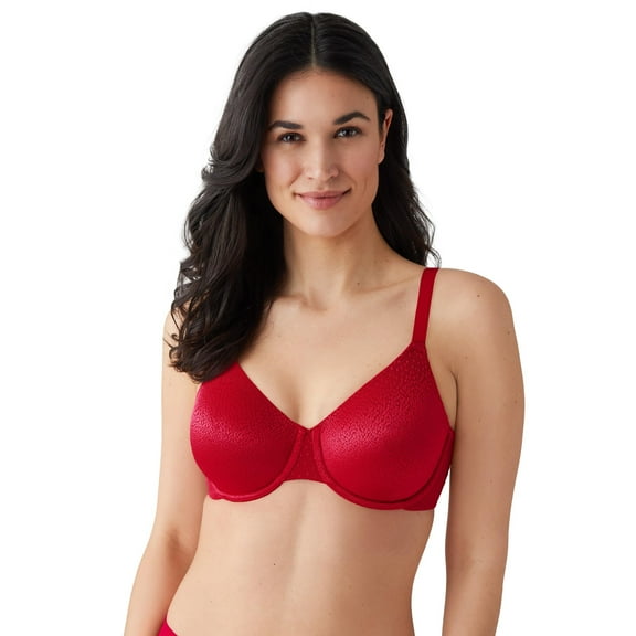Wacoal Women's Back Appeal Underwire Bra, Barbados Cherry, 36C