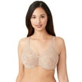 thumbnail image 1 of Wacoal Women's Plus-size Halo Lace Full Coverage Underwire Bra, Toast, 34C, 1 of 2