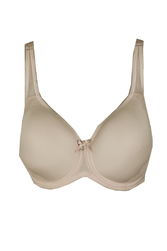 womens Retro Chic Contour Bra, Toast, 40H US