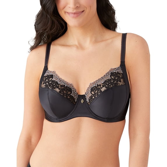 Wacoal womens Side Note Underwire Bra, 34DD