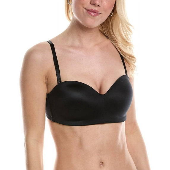 Wacoal womens Staying Power Wire Free Strapless Bra, 34C, Black